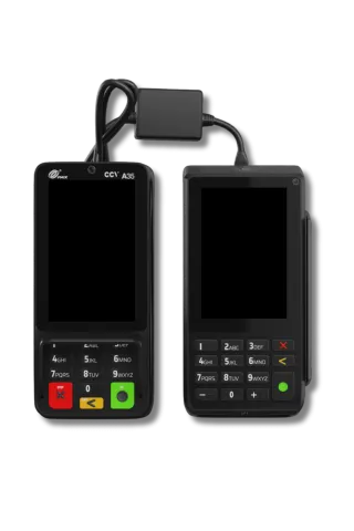 Terminal de paiement DUO Base PAX A80-A35