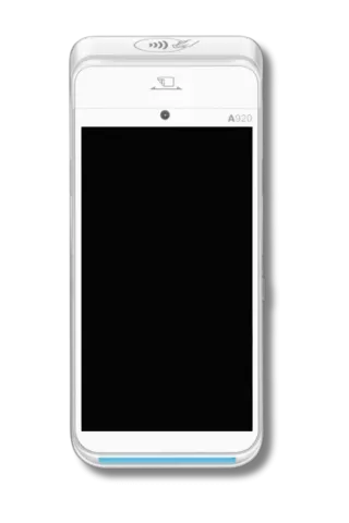 Terminal de paiement mobile PAX A920 avec imprimante thermique
