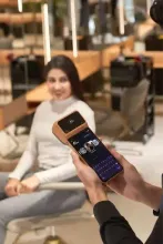 Terminal de paiement mobile PAX A960 avec imprimante thermique