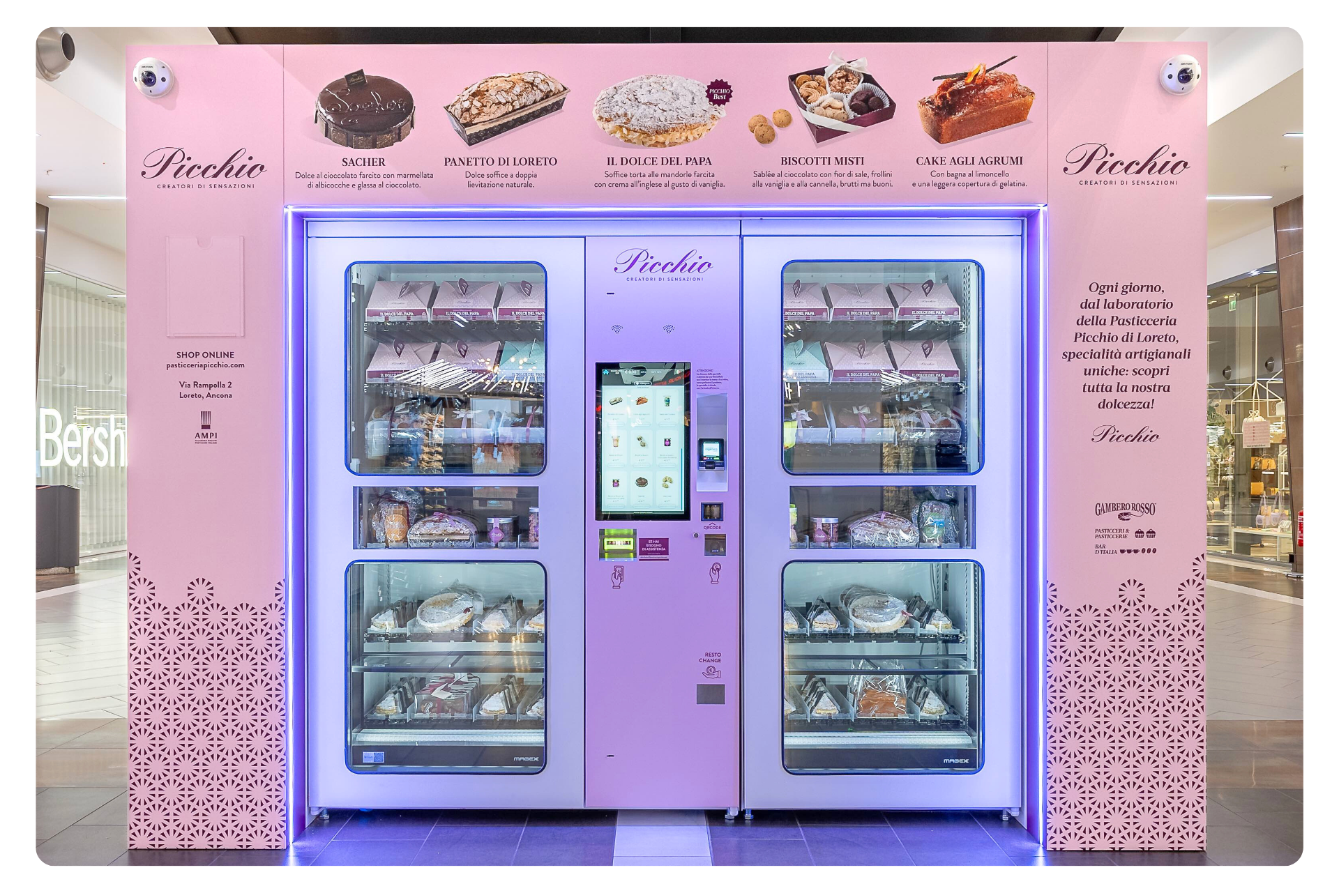 vending machine snack magex 
