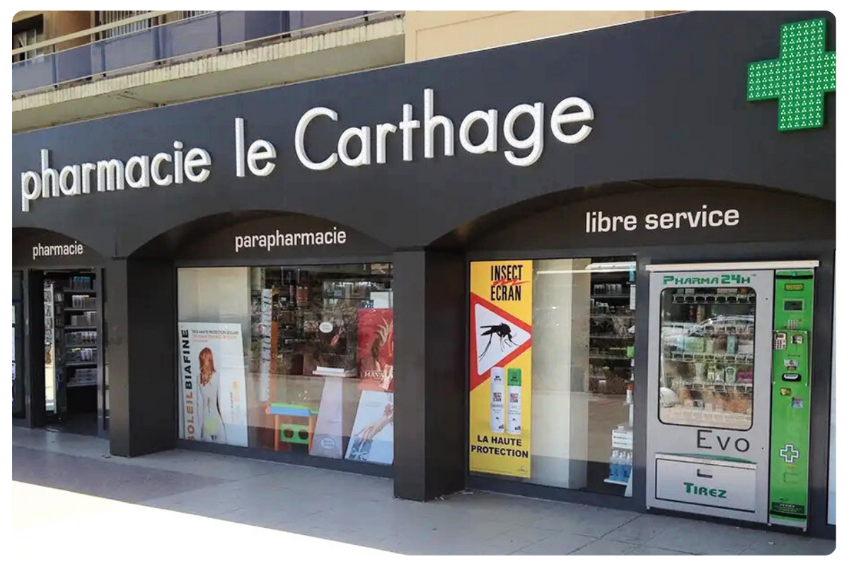Ou trouver un distributeur automatique pharmacie