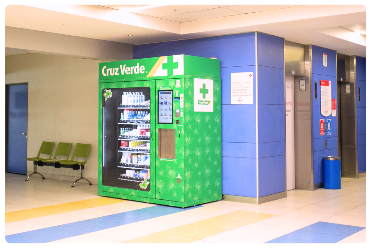 Distributeur automatique pharmacie Belgique