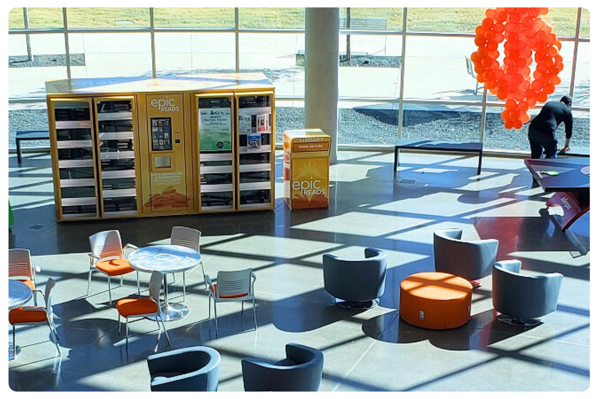 distributeur automatique livres occasion