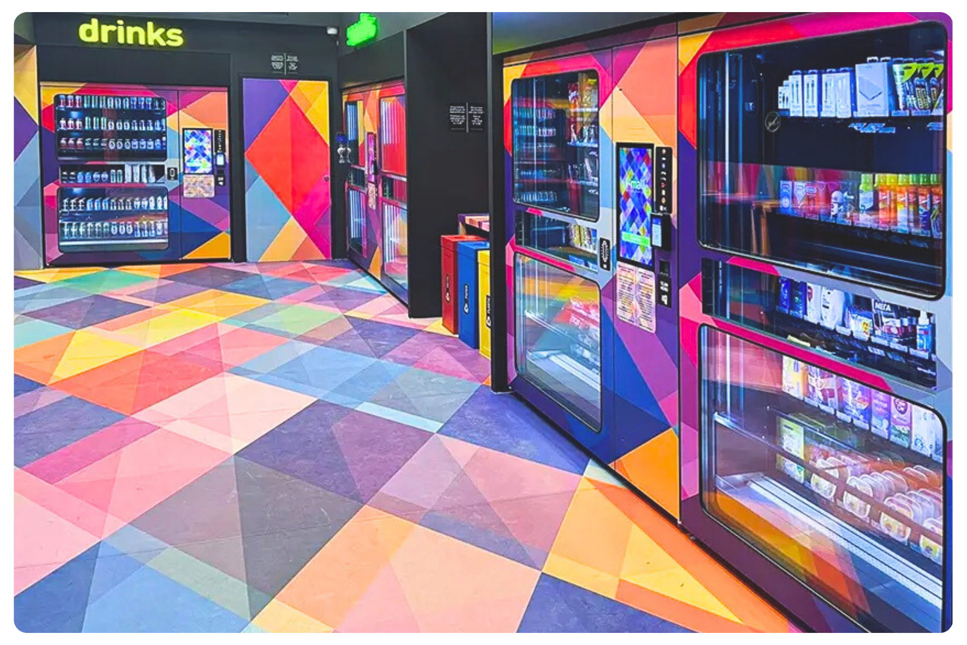 Distributeur automatique magex snacks et boissons belgique