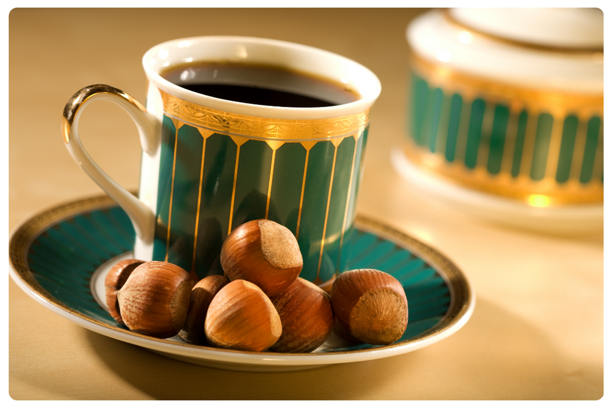 boissons chaudes café noisette