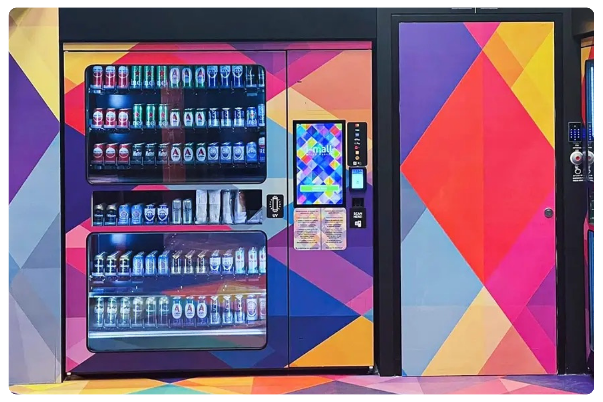 Distributeur boissons belgique Magex
